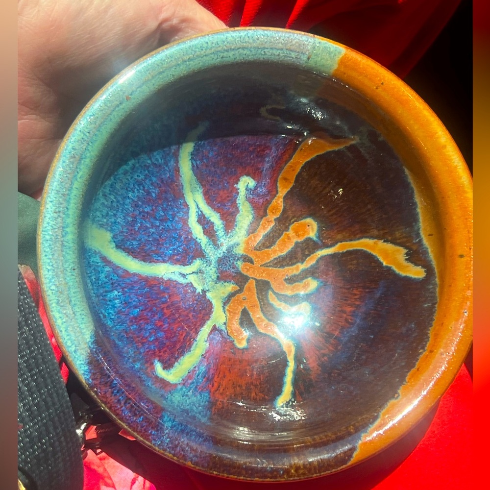 Stunning Blaisdell Studio Pottery Soup Cereal Bowl 6”